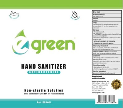 236 mL (Green Hand Sanitizer 8 Oz)